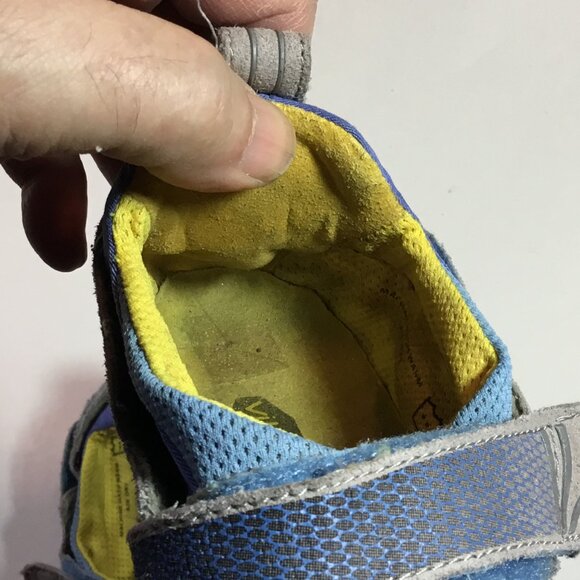 Five Fingers Vibram Women’s 36 US 5.5 W3664 Blue Yellow Barefoot Sneaker Shoes - Picture 7 of 9